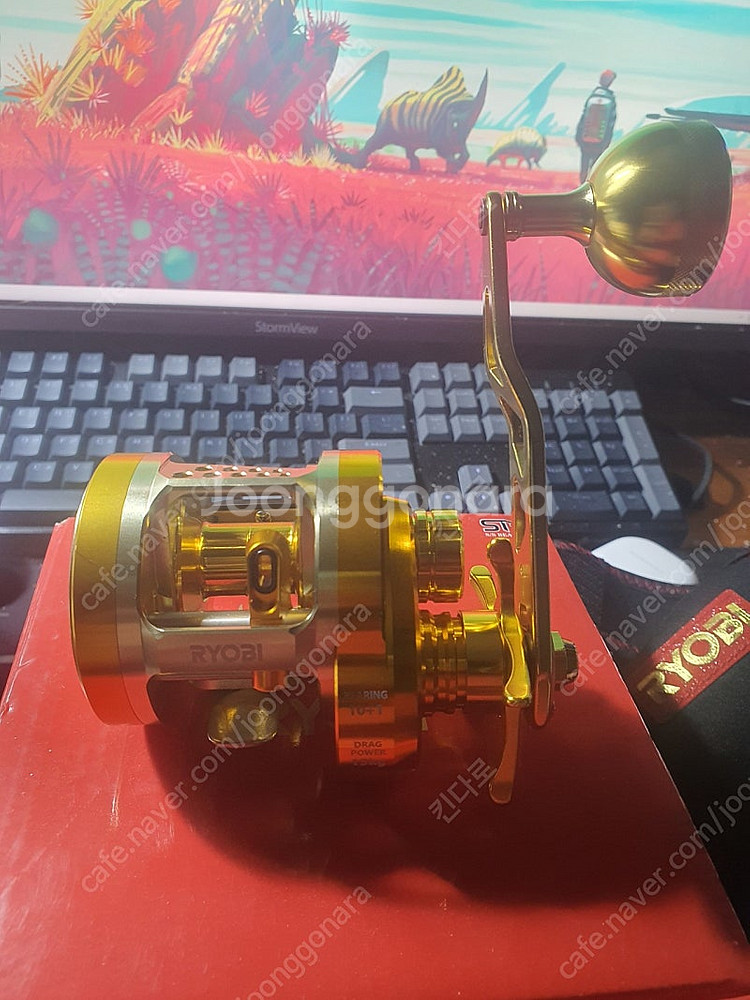 ryobi varius gr 좌핸 낚시릴--2